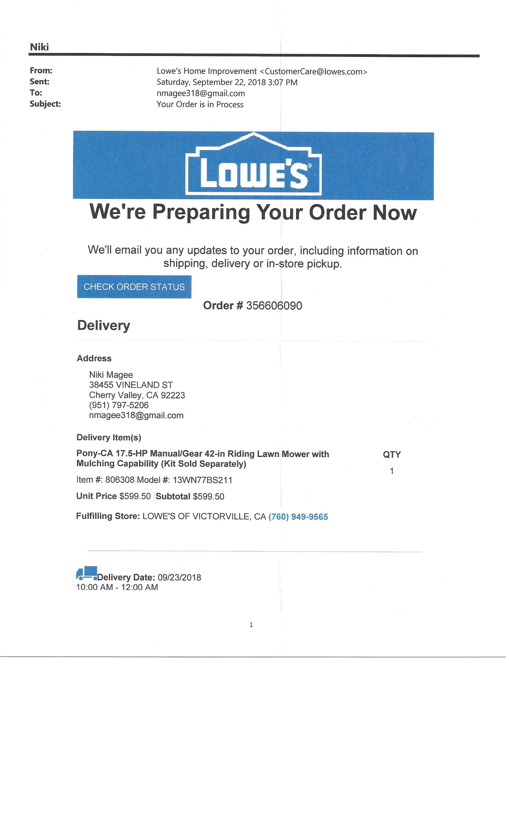 Lowes Receipt Template Free Printable Templates